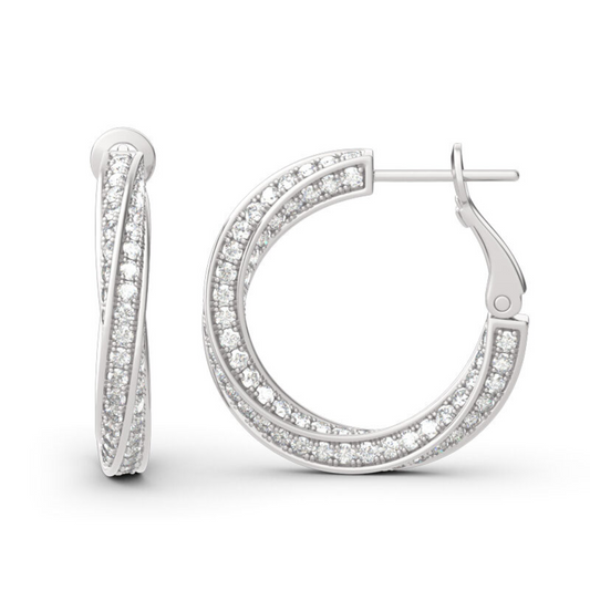 Lustre Hoops